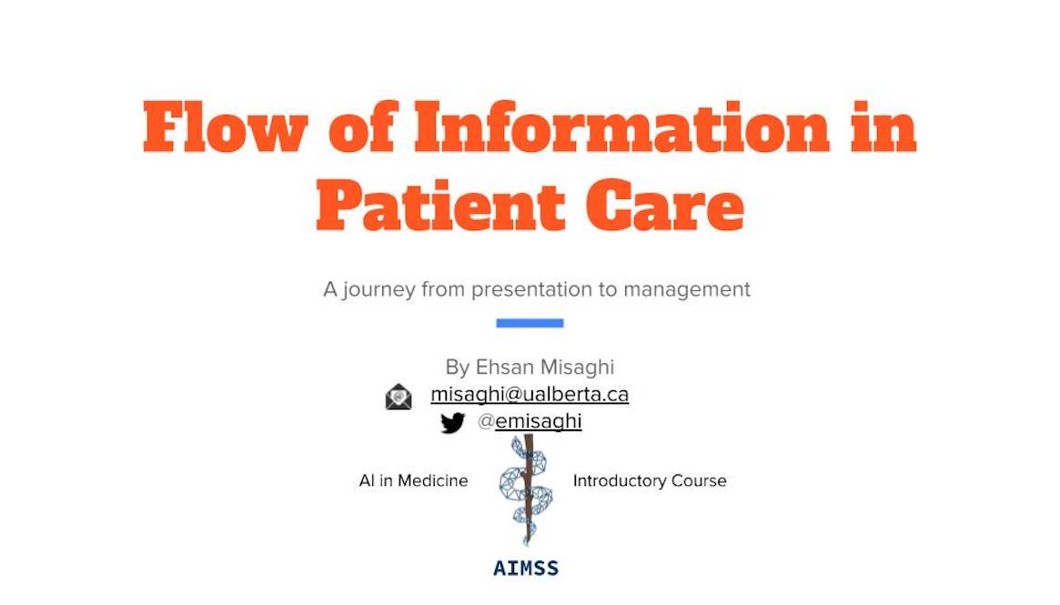 Figure for Flow of Information in Patient Care